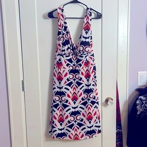 V Neck Multi Color Summer Dress